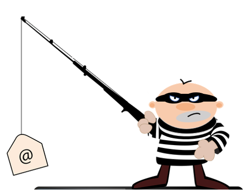 Phishingsimulatie illustratie